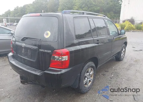 2006 Toyota Highlander V6 z USA, uszkodzony, nr VIN JTEEP21A160156699
